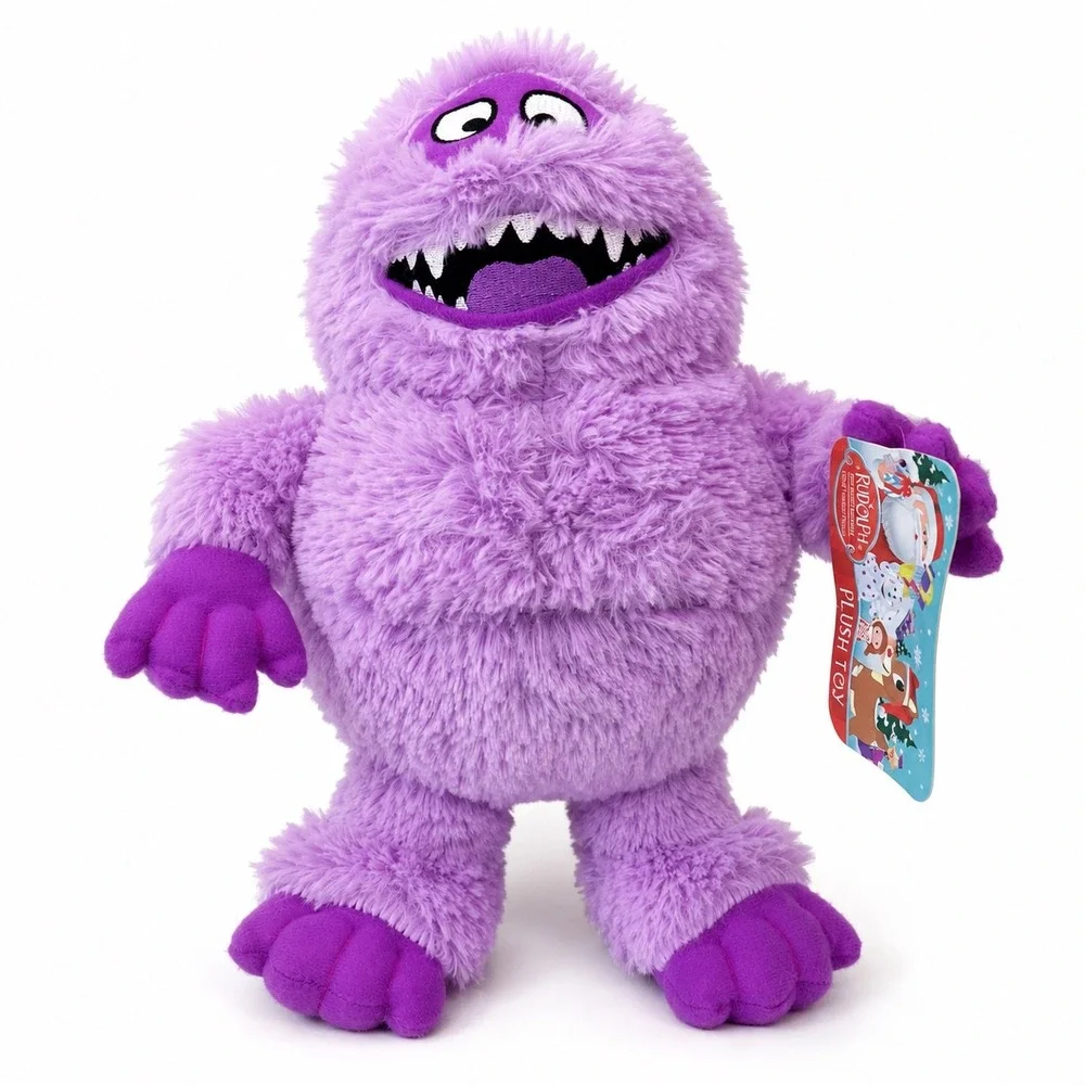 Purple Bumble Plush Rudolph Red-Nosed Reindeer Abominable Snow Monster 11